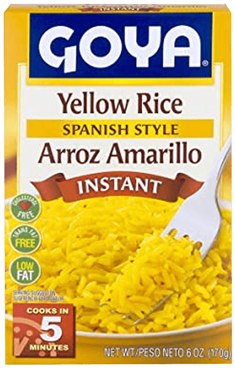 Instant Yellow Rice